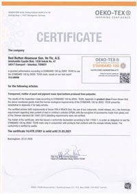 Polyester Certificate